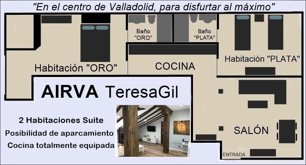 AIRVA: Apartamento Teresa Gil Valladolid Exterior foto